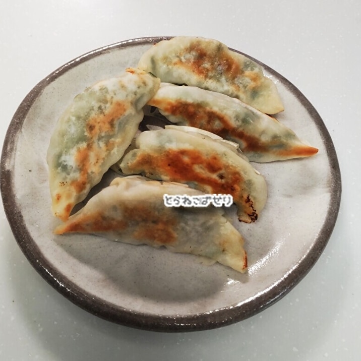 野菜をたっぷり食べる餃子